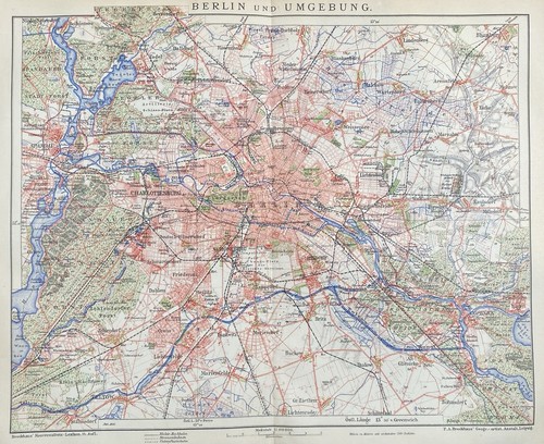 Historischer stadtplan berlin - stadtplan,