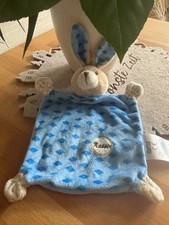 ? Schmusetuch Kuscheltuch KIK Ergee Hase blau Rauten ? selten