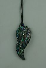 Paua Muschel Anhänger Farn aus Neuseeland