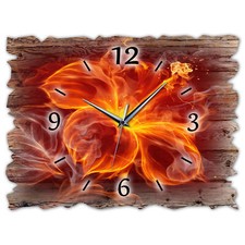 Holz wanduhr leise - wanduhr,
