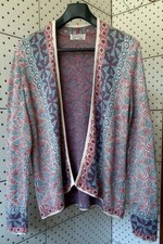 DUNQUE Strickjacke Mehrfarbig