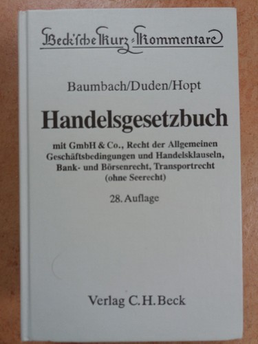Baumbach duden hopt - baumbach/duden/hopt,
