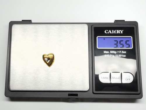 Herz anhänger gelbgold 585 - anhänger,
