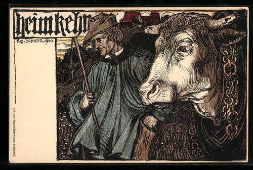 Künstler rudolf schiestl - rudolf,
