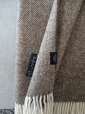 Premium 100% Schurwolle Decke