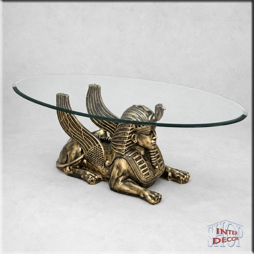 Sphinx couchtisch glastisch - couchtisch,