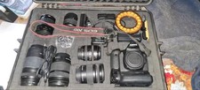 Canon EOS 70d DSLR Kamera- Set mit großem Zubehörpaket