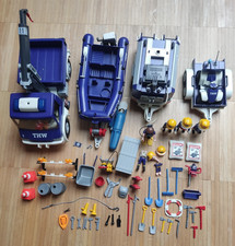 Playmobil 5097 THW Großeinsatz - Auto, Boot, Quad & Lichtmast – nicht komplett