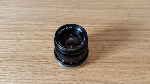 Leica leitz 50mm summicron - leica,