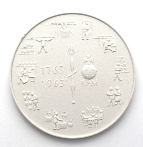 Kpm berlin plakette - kpm, jahre