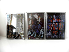 3 Fensterbilder Bleiverglasung