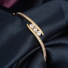Rund diamant 18k gelbgold - rund,