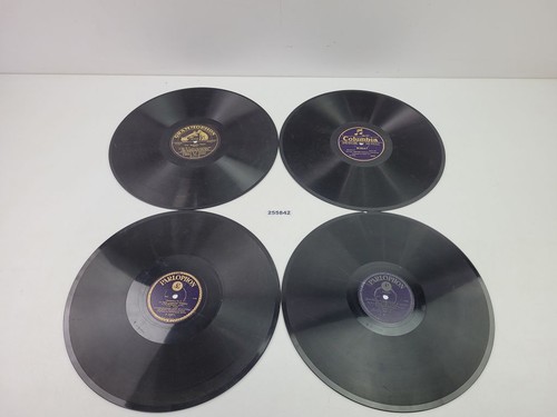 Schellack schallplatten - 4x, schellack-schallplatten