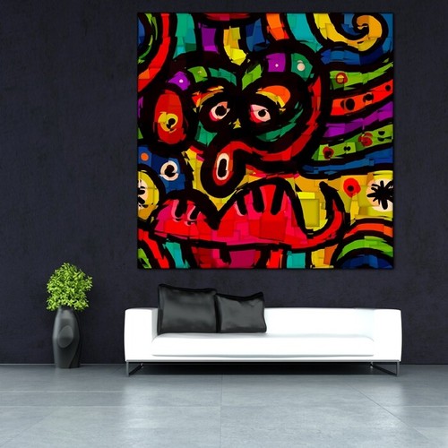 Leinwand bild xxl pop art - leinwand,
