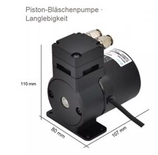Luftpumpenkolben-Überdruckpum