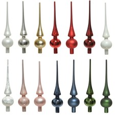 Christbaumspitze Glas 26cm