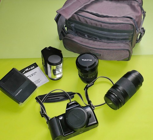 Großes analog kamera set - analog,