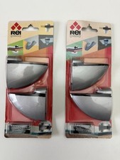 REI Glasbodenhalter Ref 2050 Aluminium 2 Sets Regalhalter bis 26 mm – NEU