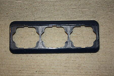 Busch & Jäger alpha nea 3-fach Rahmen waagerecht in hansablau / blau