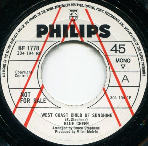 Blue cheer west coast child - blue,