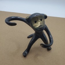 Vintage Brass Monkey Figure