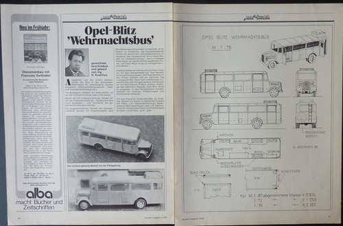 Opel blitz wehrmachts bus - opel-blitz, wehrmachts-bus