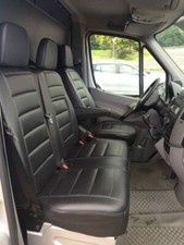 Seat Covers Faux Leather Black