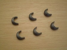 6 Visiere / silber Repro für