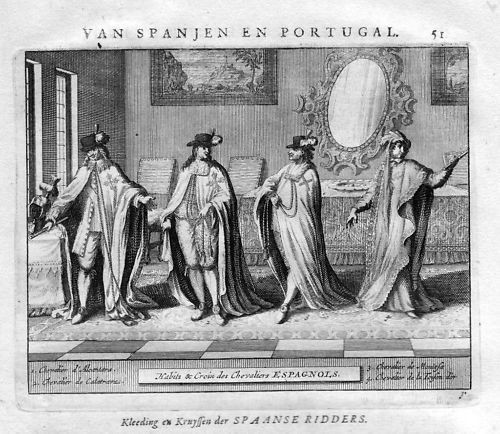 1707 espana spain costums - -,