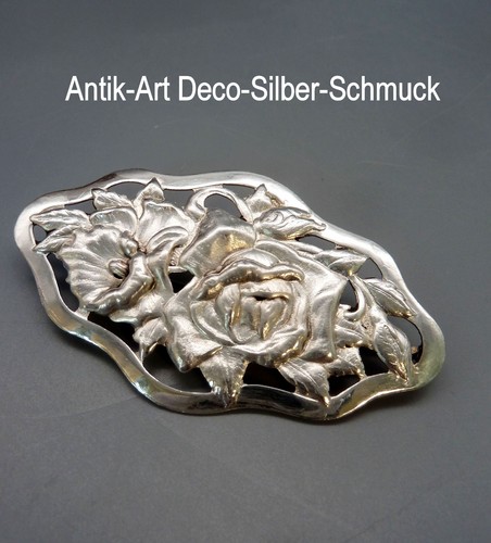 Sk93 antik jugendstil brosche - sk93,