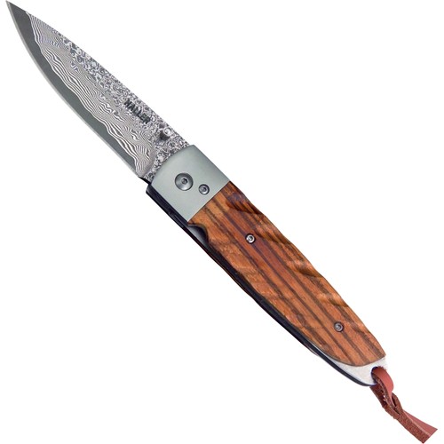 Haller damast einhandmesser - damast,