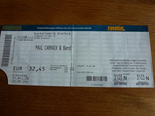 Paul carrack kufa krefeld - kufa,