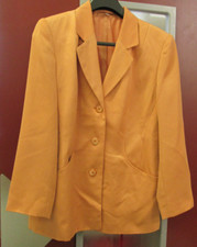 Damen Jacke  Blazer apricot Gr. 20