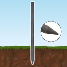 14x Recyclingpfähle 4,5cm x