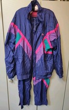 ADIDAS Jogginganzug Vintage 90s 80s Retro Herren alt - Tracksuit D8 F192