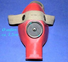 DRÄGER OXYLOG Inhalier Maske mit Ventil Beatmung Atemmaske  Respirator Mask BUND