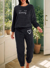 Damen Schlafanzug Pyjama