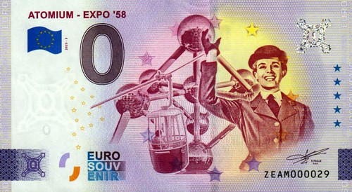 Null euro schein - 0,