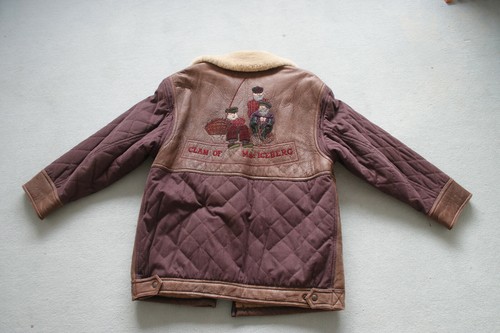 Iceberg winter leder jacke - leder,