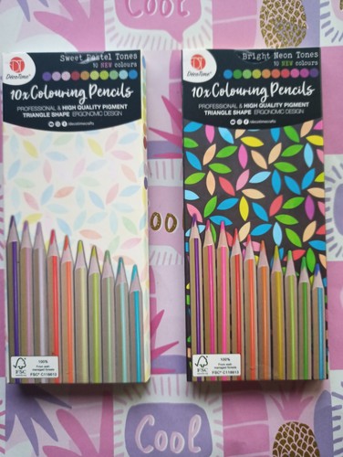 Buntstifte pastel neon - 10,