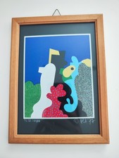 Kunst Kunstwerk abstrakt Bild Druck 15x20 Art limitiert 7233/10000