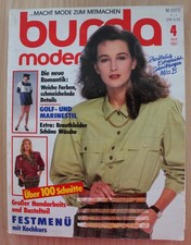 burda moden mit Schnittmuster