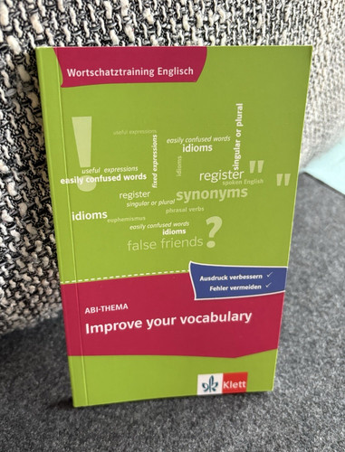 Klett improve your vocabulary - improve,