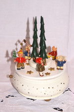 Erzgebirge Spieluhr Winterkinder für Bastler