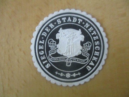 Siegelmarke stadt - -,