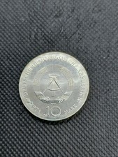 10 Mark 1971 DDR Silber ss