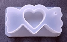 Silikonform Gießformen Kerzenhalter Bonbon Herz