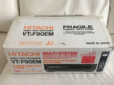 HITACHI VT-F90EM MULTINORM PAL NTSC SECAM Videorecorder inkl. OVP - vom Händler