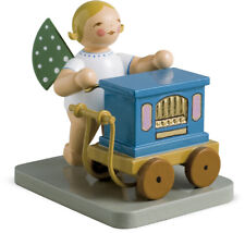 Wendt & Kühn, Engel mit Drehorgel, 650/67, Geschenk Geburtstag, Elf Punkte 