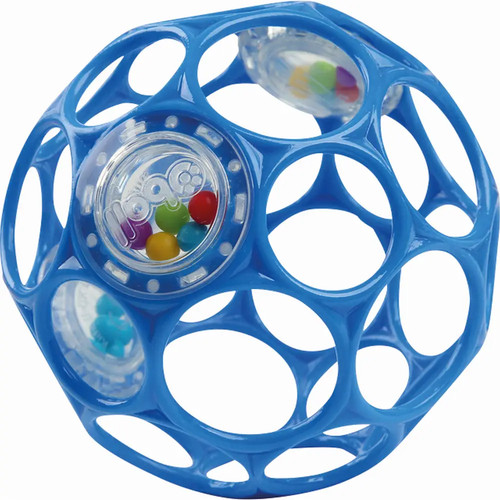 Oball rattle blau - -,